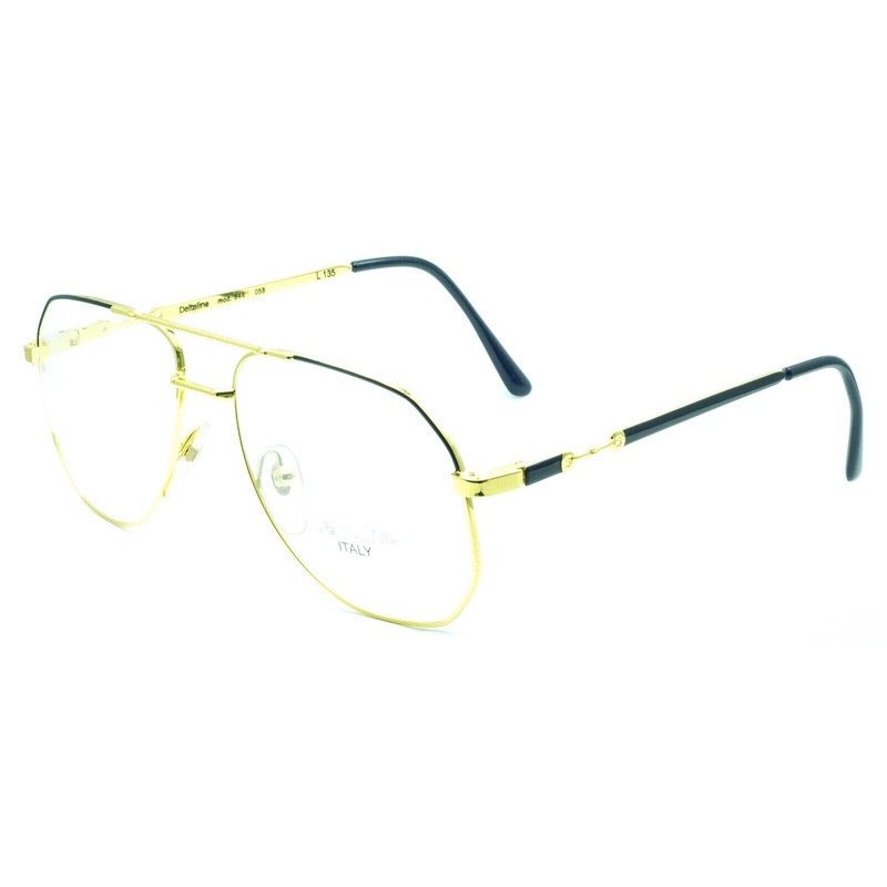 Deltaline Italy (Hilton) Vintage Mod. 844 058 54x16mm RX Optical Glasses New NOS