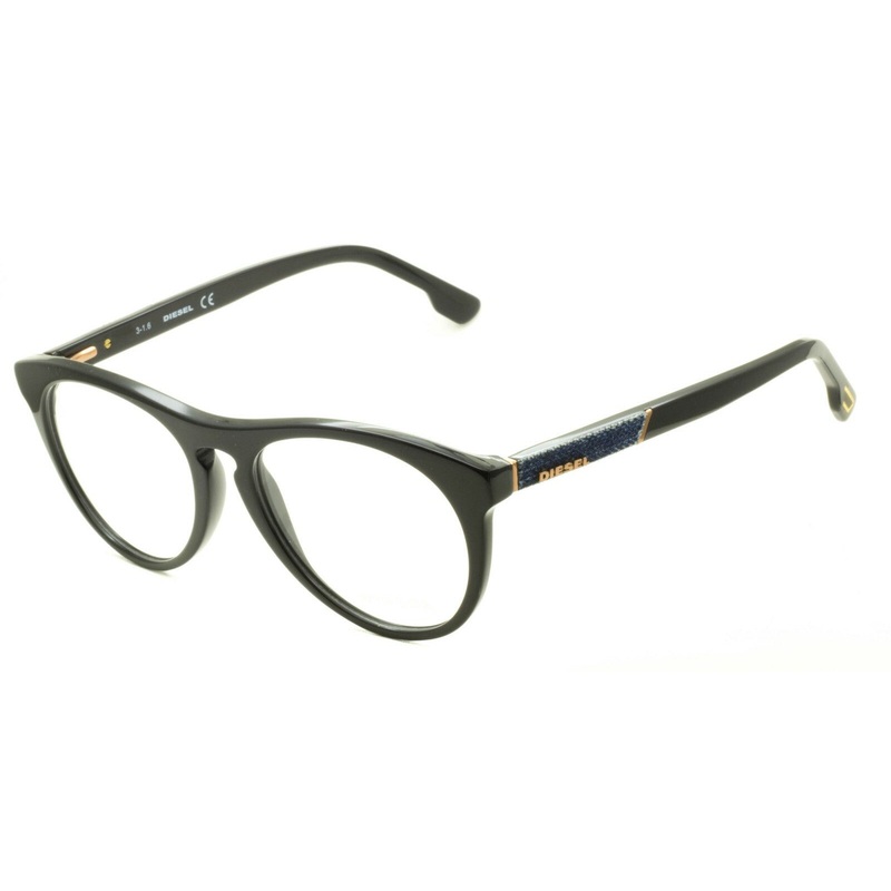 DIESEL DL5204 001 Black Eyewear FRAMES RX Optical Eyeglasses Glasses New TRUSTED
