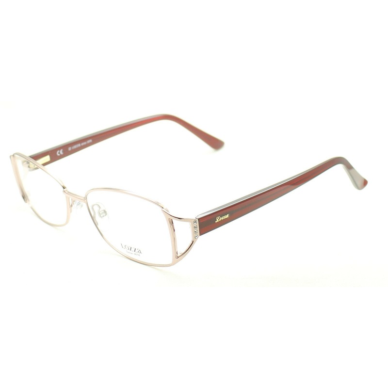 LOZZA VL2227N COL.0SBN 52mm Eyewear FRAMES RX Optical Eyeglasses Glasses – New