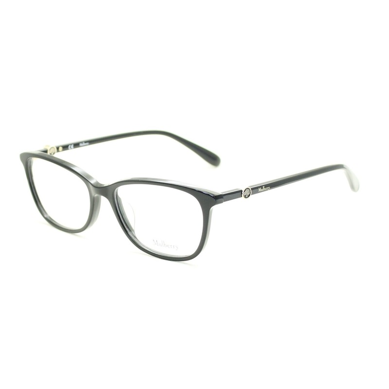 MULBERRY VML018 COL.0BLK 53mm Eyewear RX Optical FRAMES Glasses Eyeglasses – New