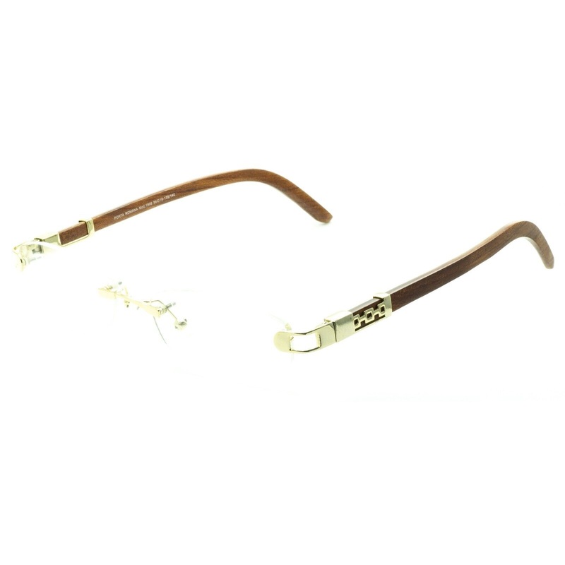 PORTA ROMANA 1908 100 54mm Eyewear FRAMES RX Optical Glasses – New NOS Italy