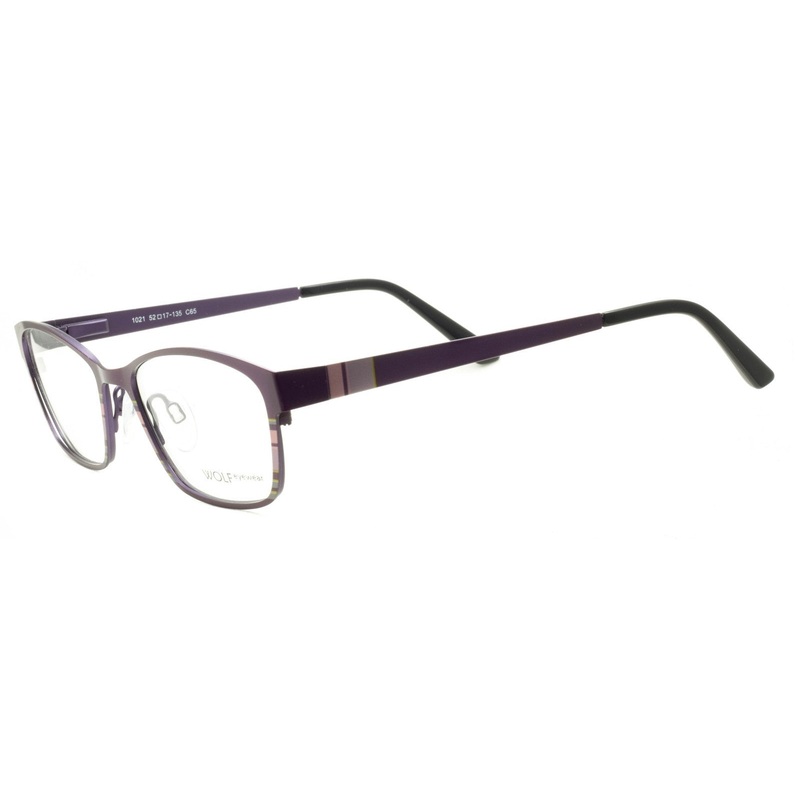 WOLF EYEWEAR 1021 C65 52mm FRAMES RX Optical Glasses Eyeglasses Eyewear – New