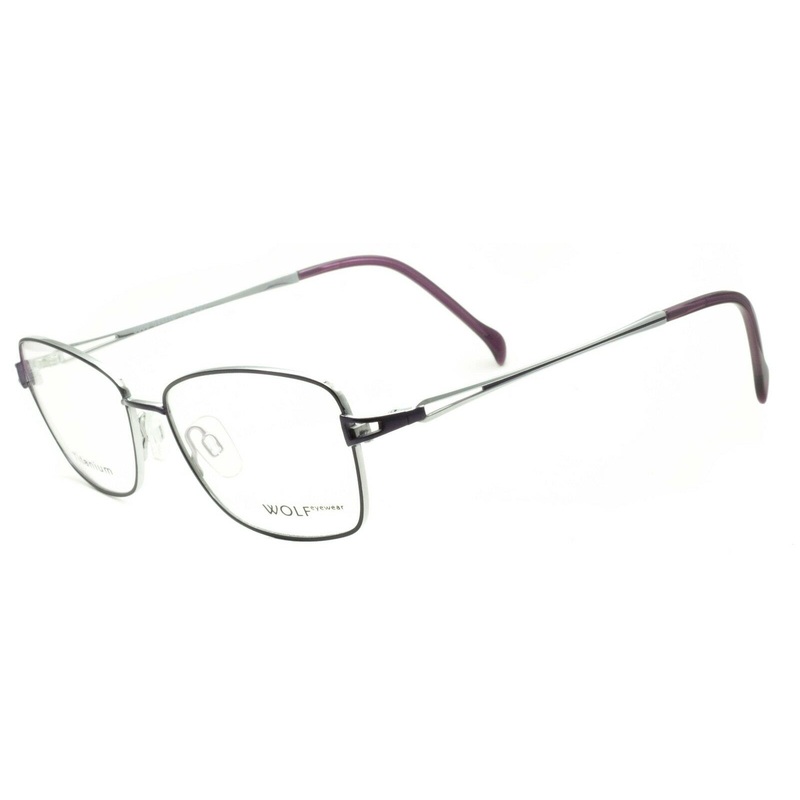 WOLF EYEWEAR 5009 C22 Titanium FRAMES RX Optical Glasses Eyeglasses Eyewear New