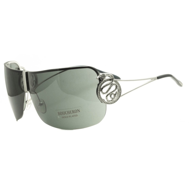 BOUCHERON BOU 78/S 010 Palladium Sunglasses Shades Eyeglasses BNIB New – Italy