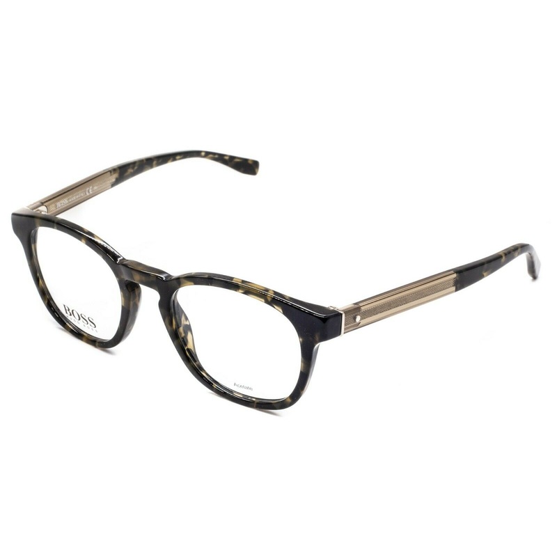HUGO BOSS 0804 UHY 49mm Eyewear FRAMES Glasses RX Optical Eyeglasses New – Italy