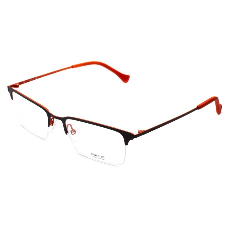 POLICE SCORE 2 VPL290 COL.01HG 53mm Eyewear FRAMES RX Optical Eyeglasses – New