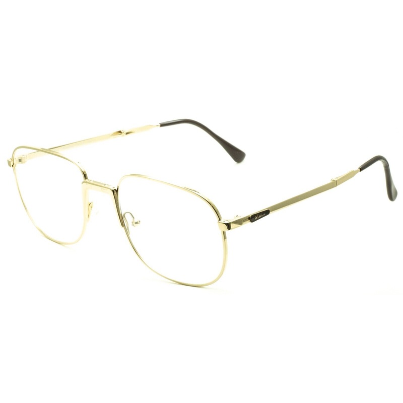 Hilton Eyewear Vintage Slimford 002 001 54x20mm Folding RX Optical Glasses – NOS