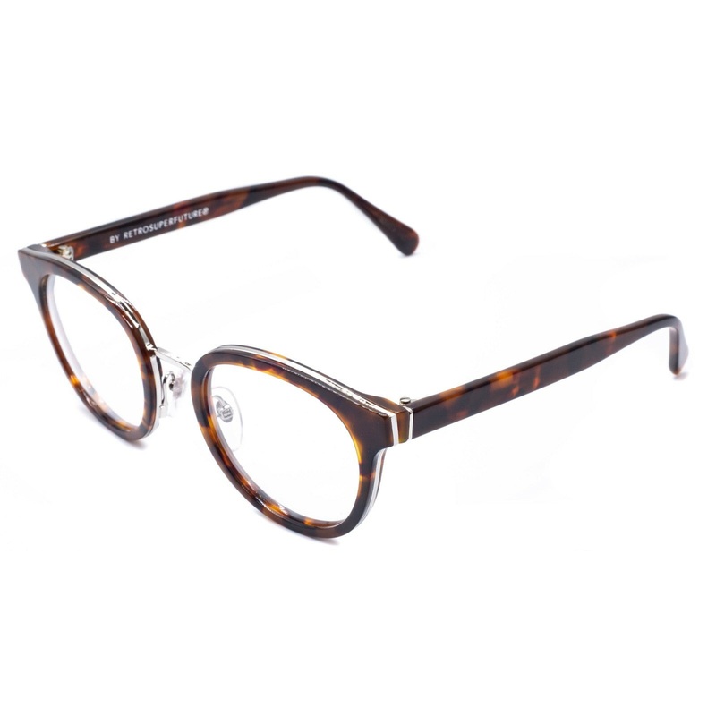 RETROSUPERFUTURE Numero 22 CLASSIC HAVANA LFS 48mm Eyewear Glasses RX Optical