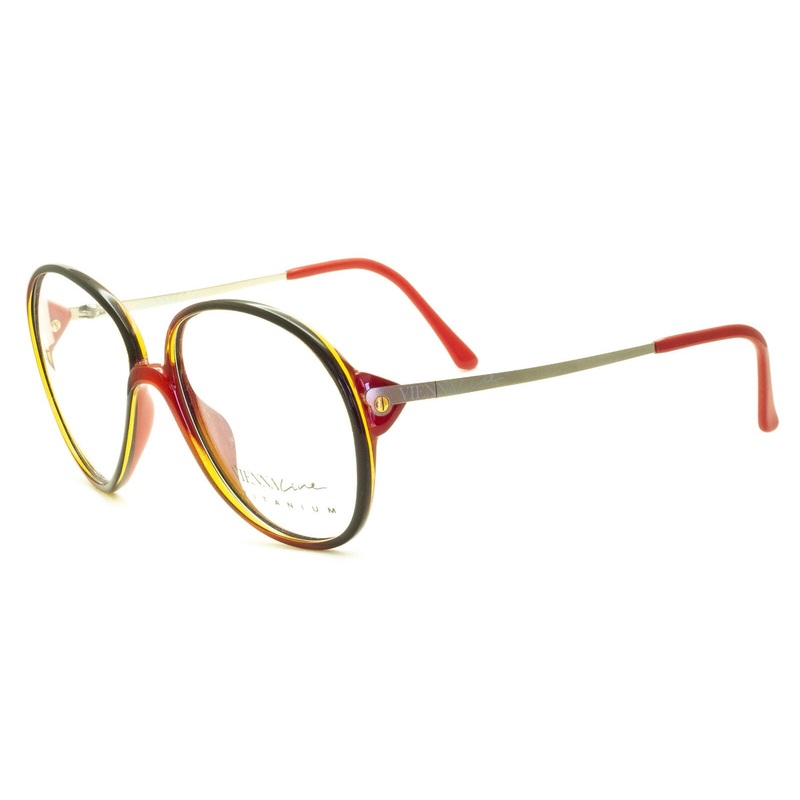VIENNA LINE Titanium 1382 30 55mm Vintage RX Optical Eyewear FRAMES New -Austria