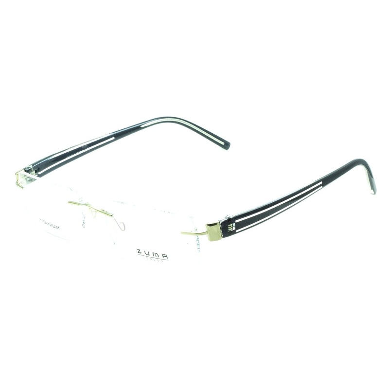 ZUMA LONDON DS222 53mm Titanium Eyewear FRAMES RX Optical Eyeglasses – New UK