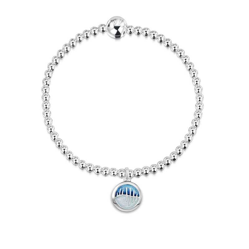 Skyran ‘If’ Stretch Bracelet in Twilight Enamel