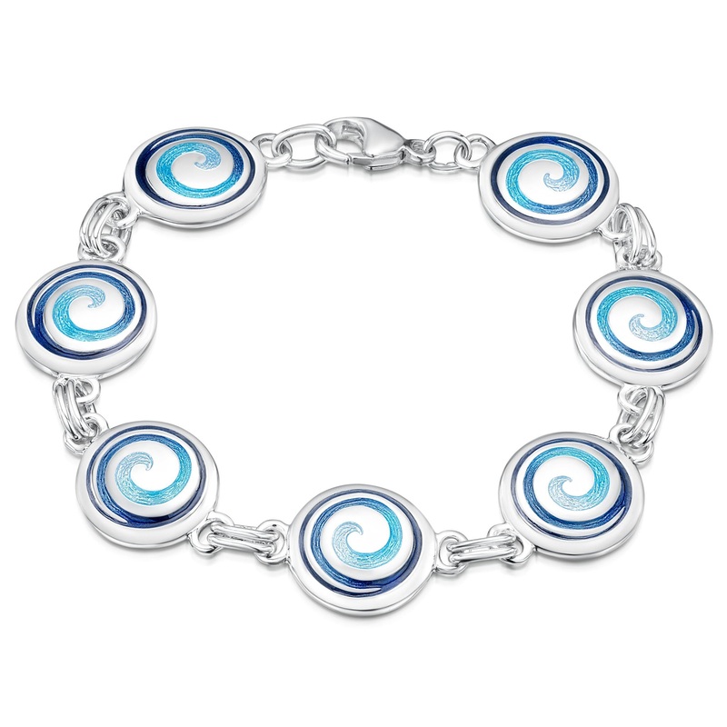 Surfbreaker 7-link Bracelet in Pentland Enamel