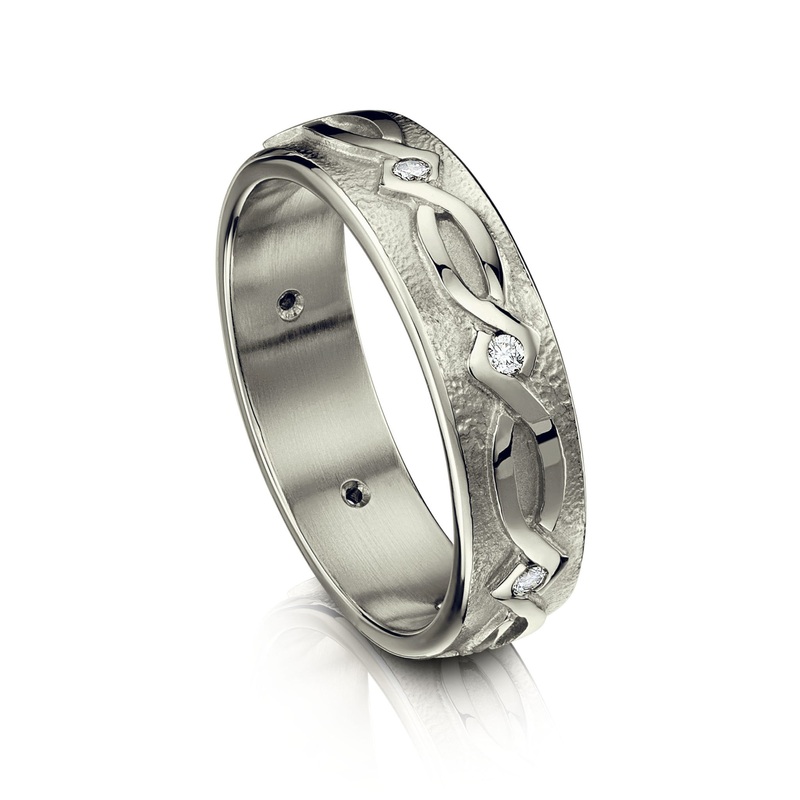 Sweetheart Diamond Ring in Platinum