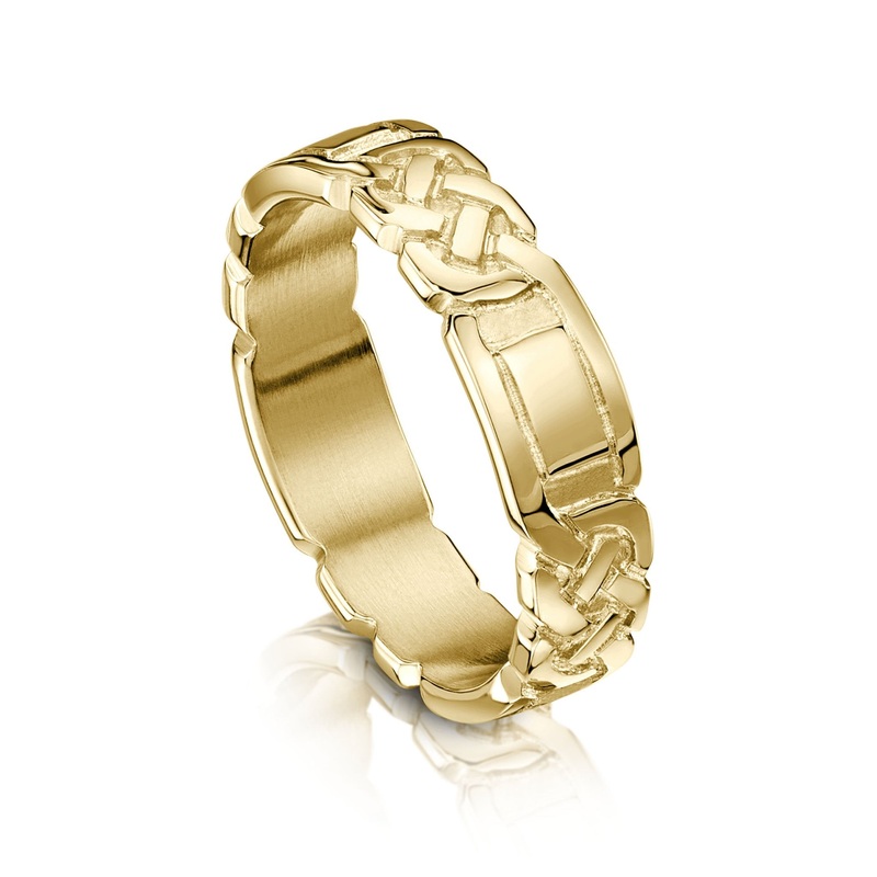 Lovers Knot Ring in 9ct Yellow Gold