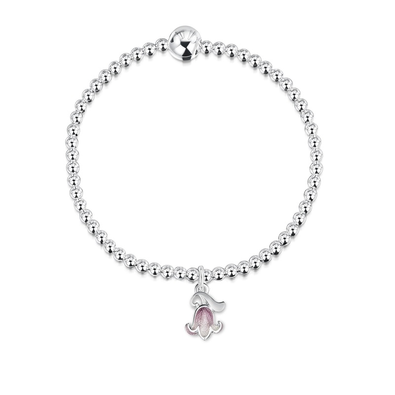 Bluebell Stretch Bracelet in Pinkbell Enamel