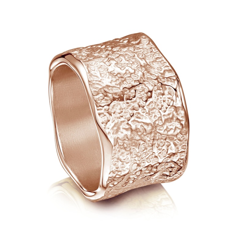 Matrix 13mm Band in 9ct Rose Gold