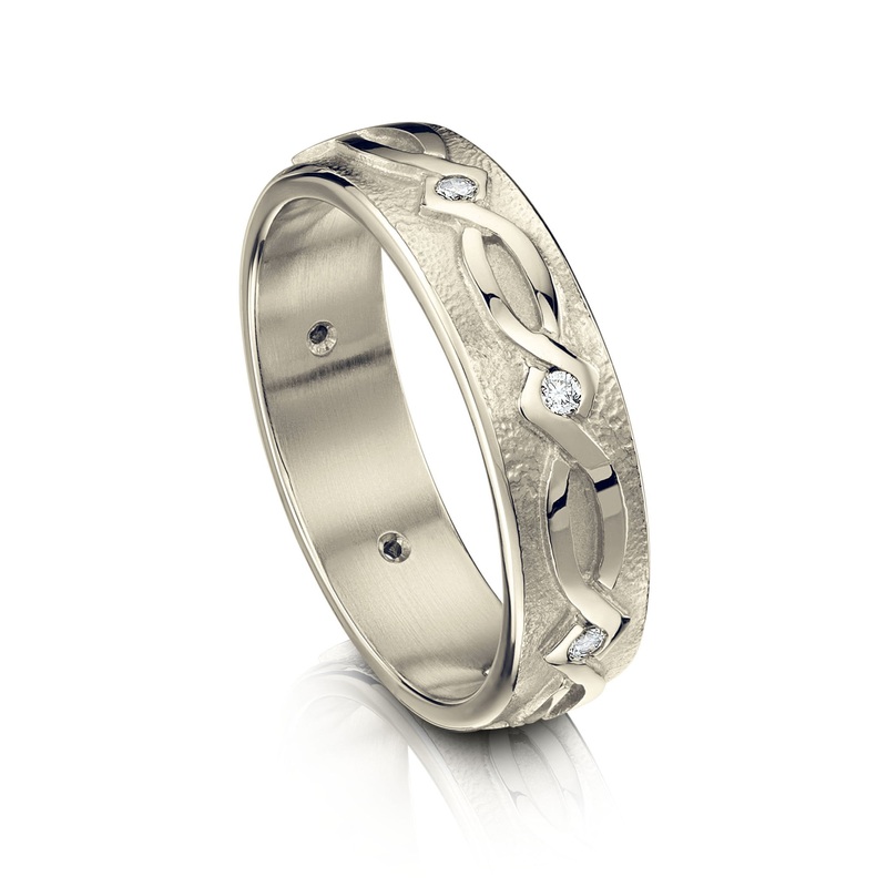 Sweetheart Diamond Ring in 18ct White Gold