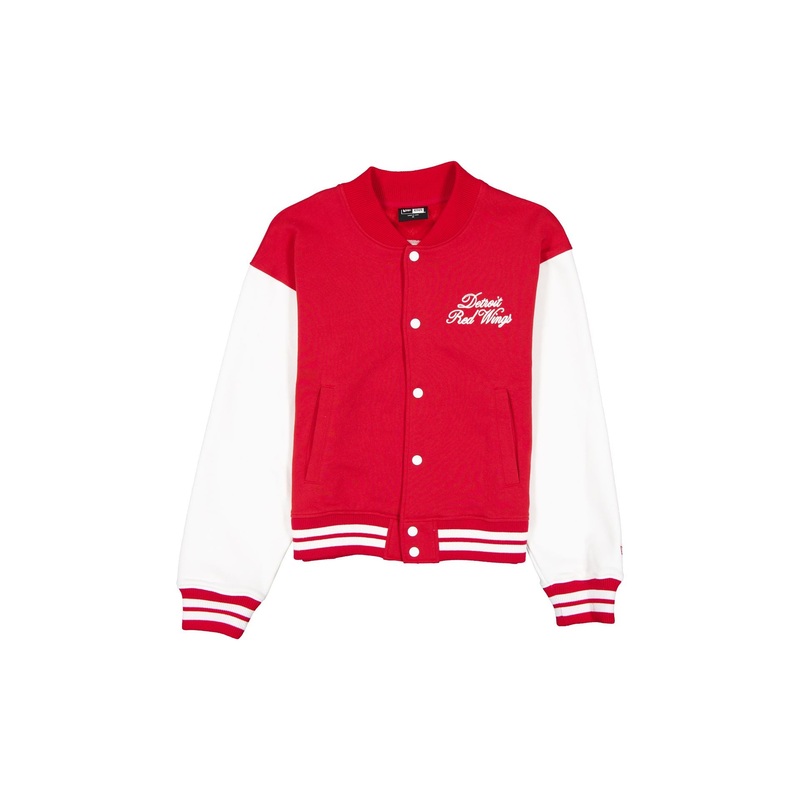 Detroit Red Wings Throwback Prep Women’s Jacket