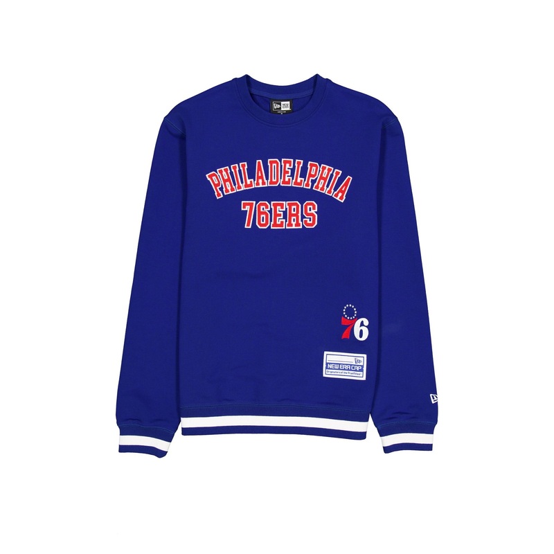 Philadelphia 76ers Team Color Logo Select Crewneck