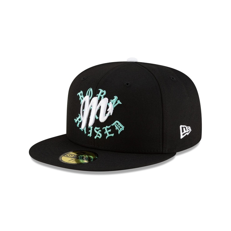 Born x Raised x Diablos Rojos del Mxico Black 59FIFTY Fitted Hat
