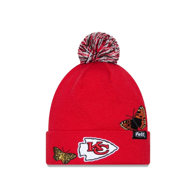 FELT x Kansas City Chiefs Pom Knit Hat