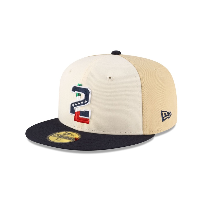 Tecolotes de los Dos Laredos LMB 100th Anniversary Away 59FIFTY Fitted Hat