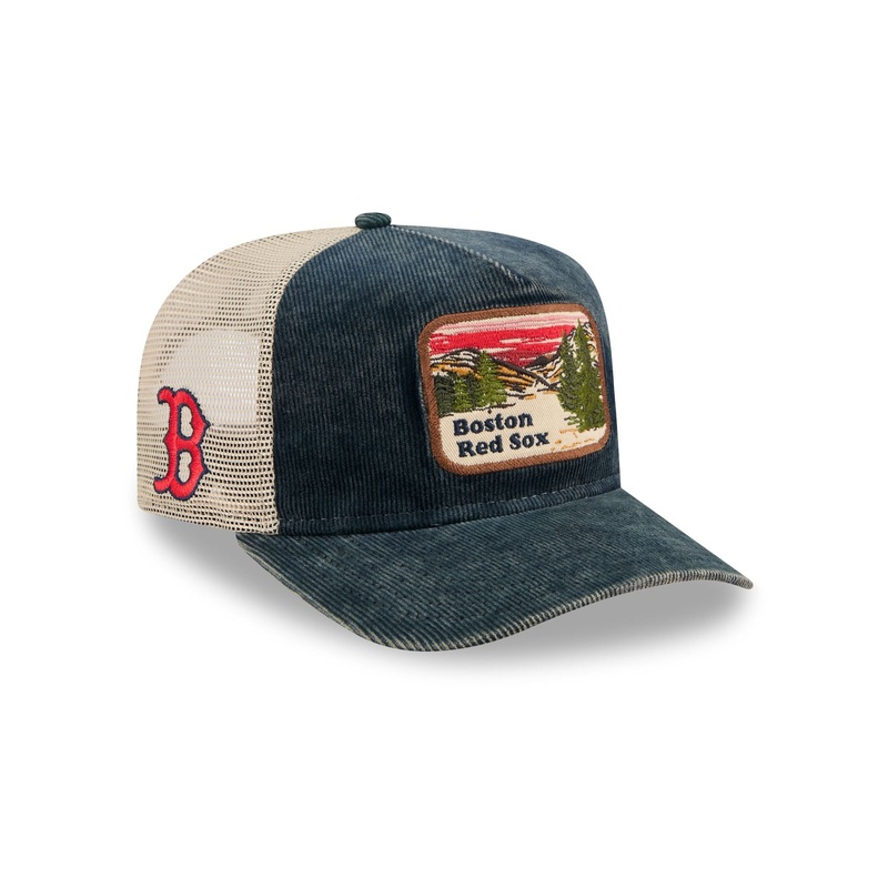 Boston Red Sox Vintage Landscape 9FIFTY A-Frame Trucker Hat