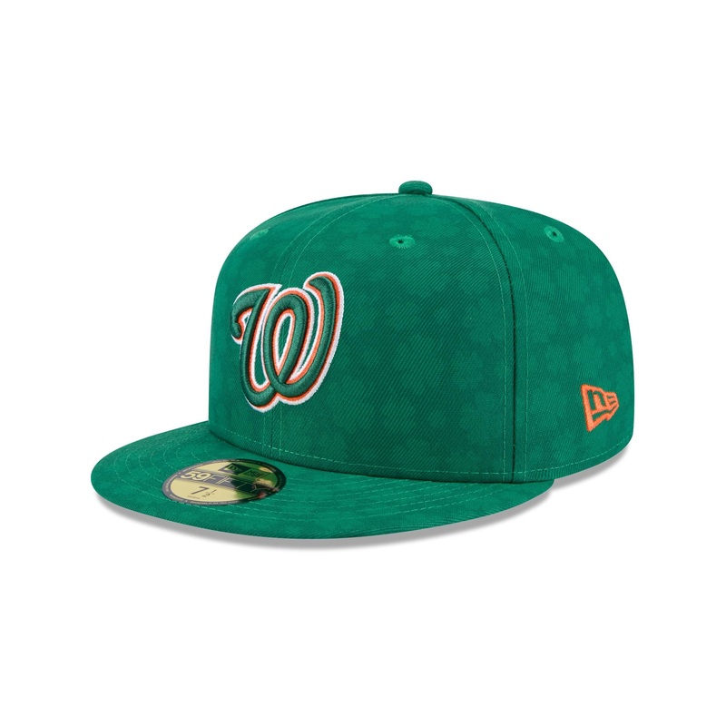 Washington Nationals St. Patrick’s Day 2025 59FIFTY Fitted Hat