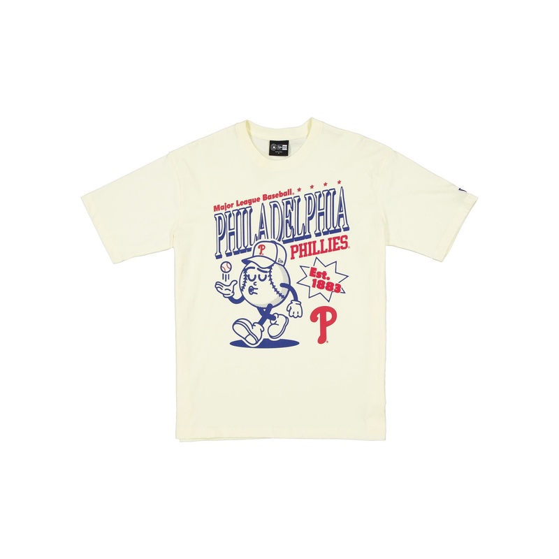 Philadelphia Phillies Sport Classics Chrome White T-Shirt