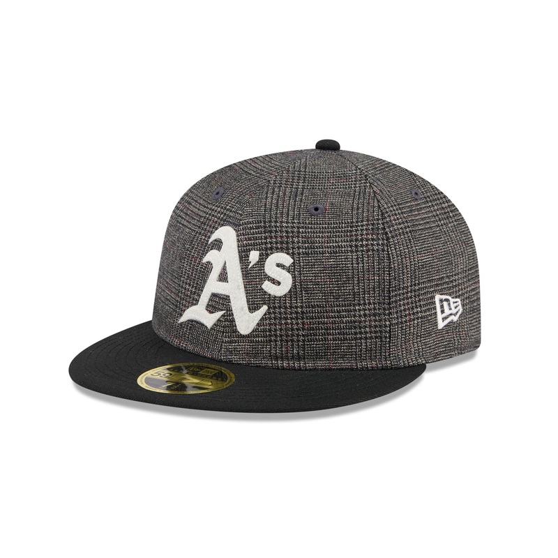 Athletics Plaid Retro Crown 59FIFTY Fitted Hat