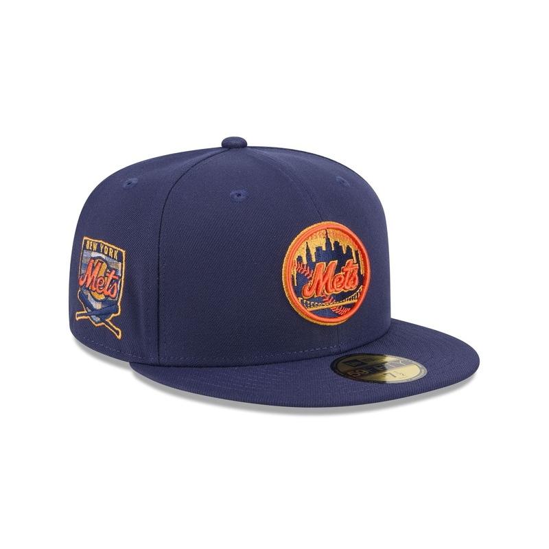 New York Mets Blue Tartan 59FIFTY Fitted Hat