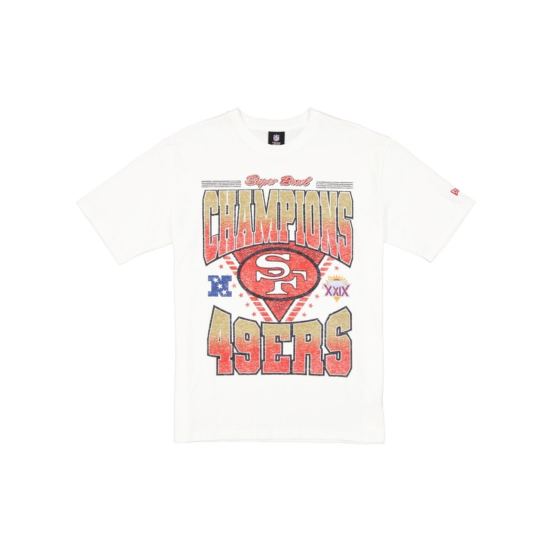 San Francisco 49ers Sport Classics Washed Optic White T-Shirt