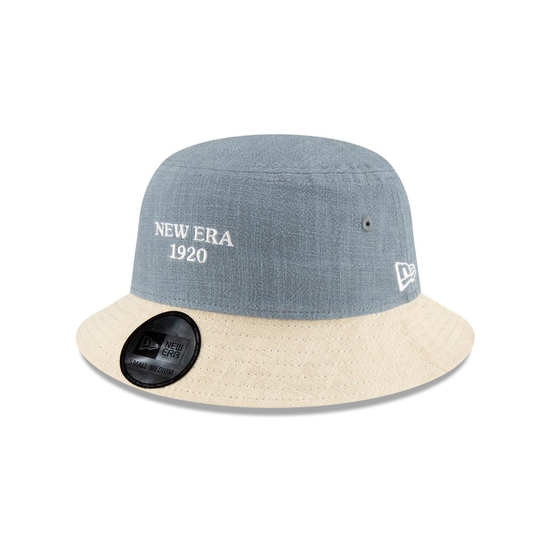 Soft Linen Slate Bucket Hat|S/M|M/L|L/XL