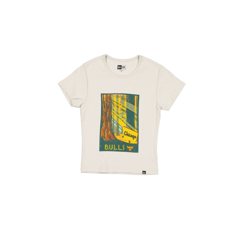 Chicago Bulls 2025 All-Star Game Victory Grove Women’s Stone T-Shirt