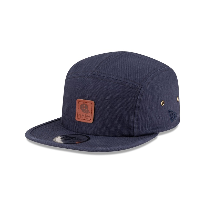 Navy Duck Canvas Camper Strapback Hat