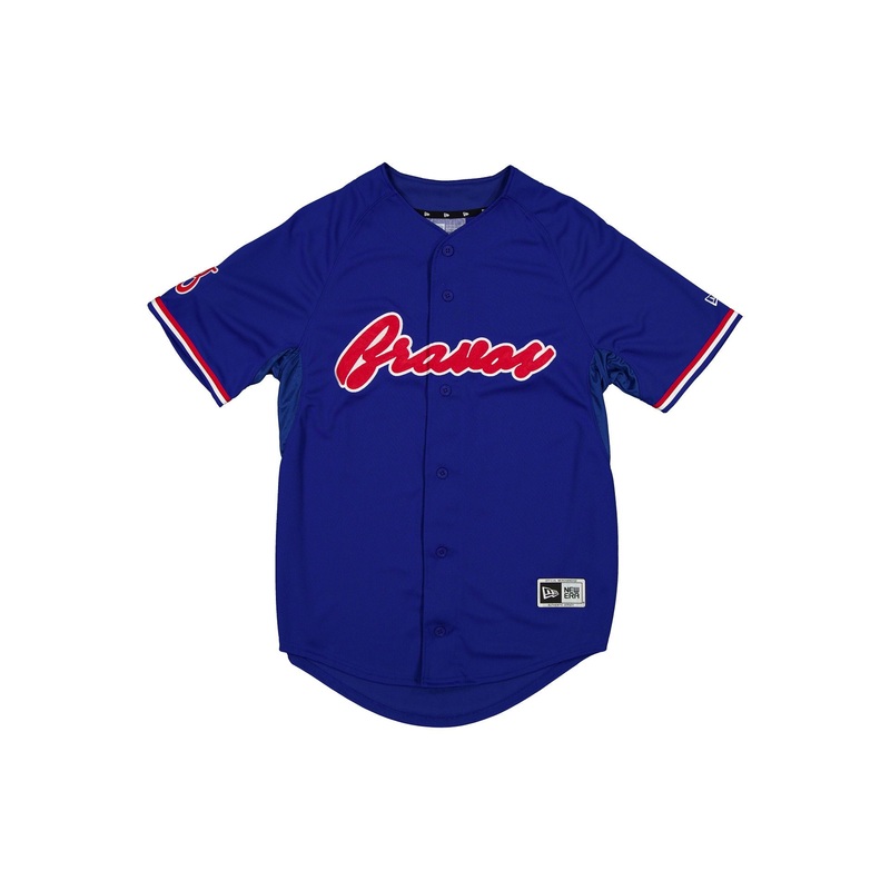 Bravos de Len LMB 100th Anniversary Blue Alt Jersey