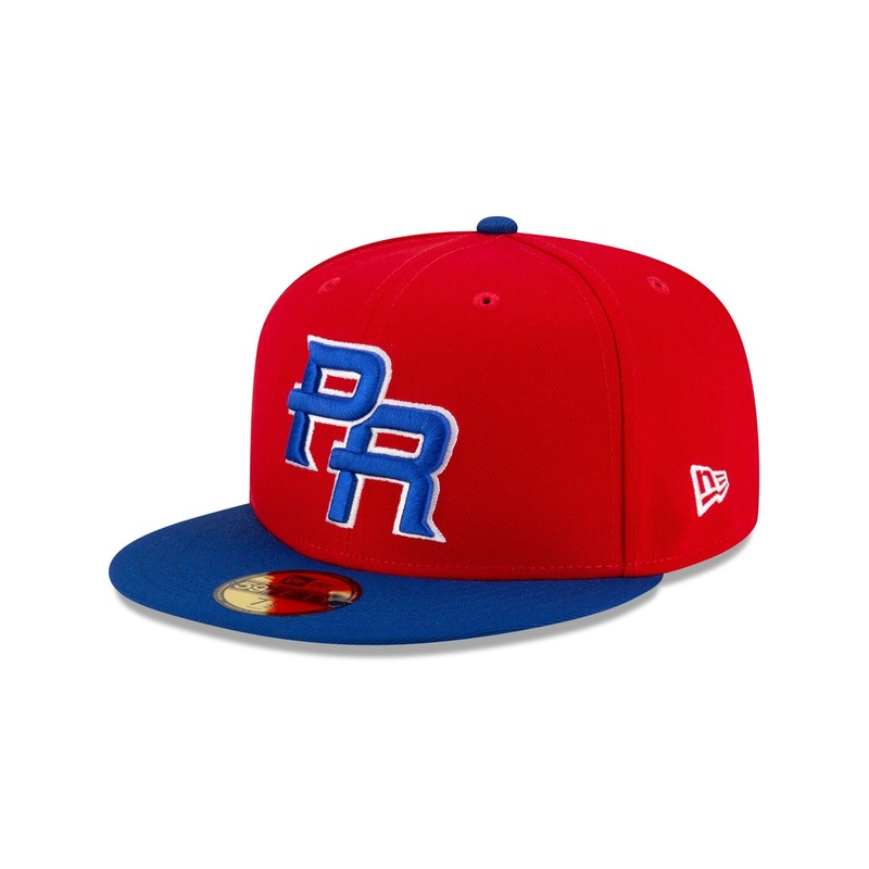 Puerto Rico Red 59FIFTY Fitted Hat