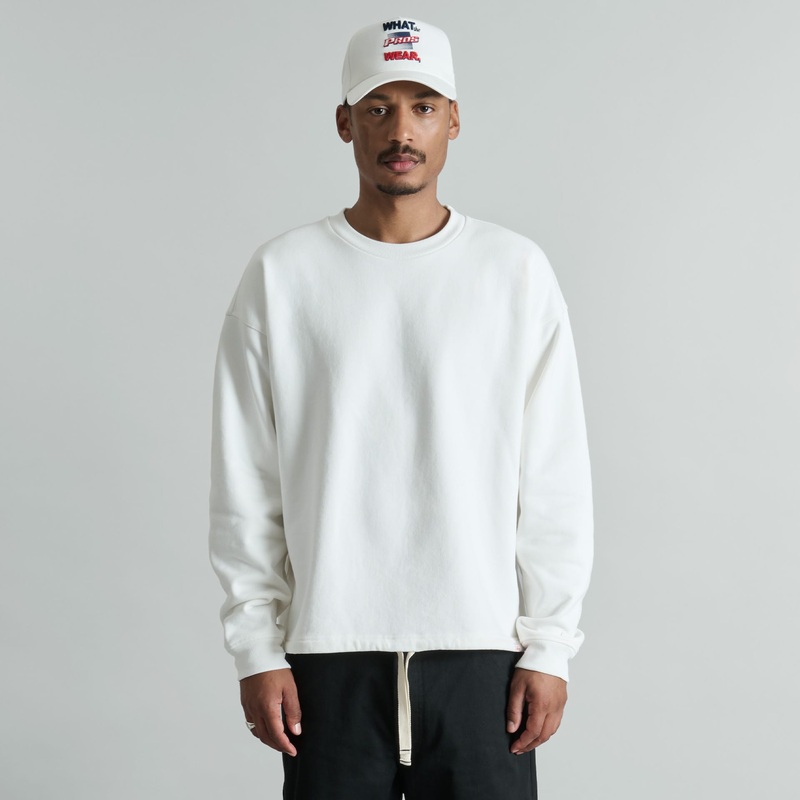 Alden College White Crewneck|S|M|L|XL|XXL