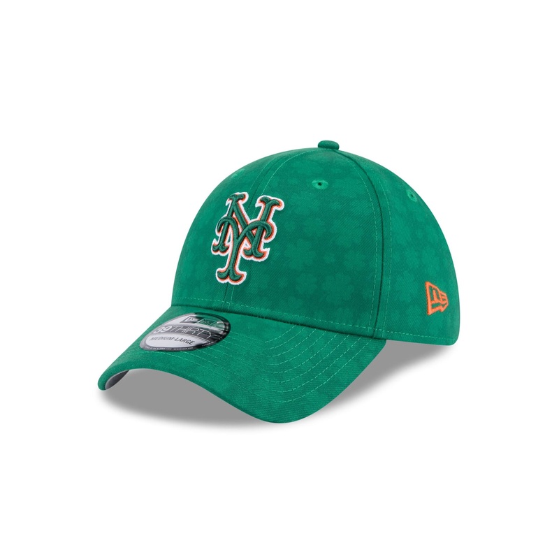 New York Mets St. Patrick’s Day 2025 39THIRTY Stretch Fit Hat