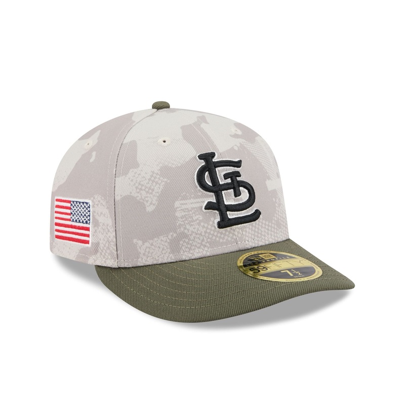 St. Louis Cardinals Armed Forces Day 2025 Low Profile 59FIFTY Fitted Hat