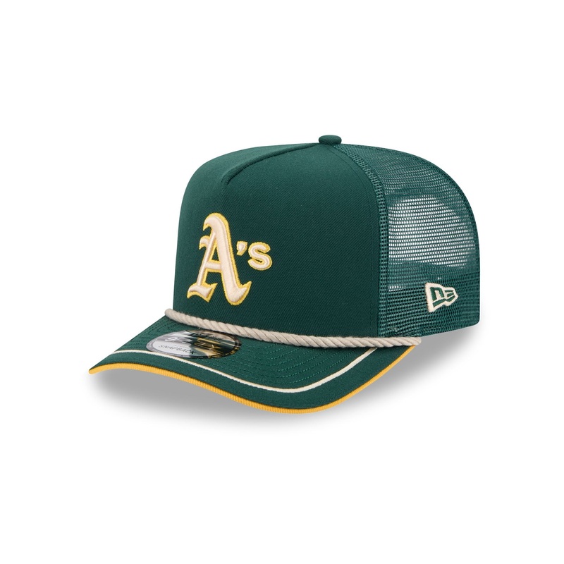 Athletics Vintage Team Rope 9FIFTY A-Frame Trucker