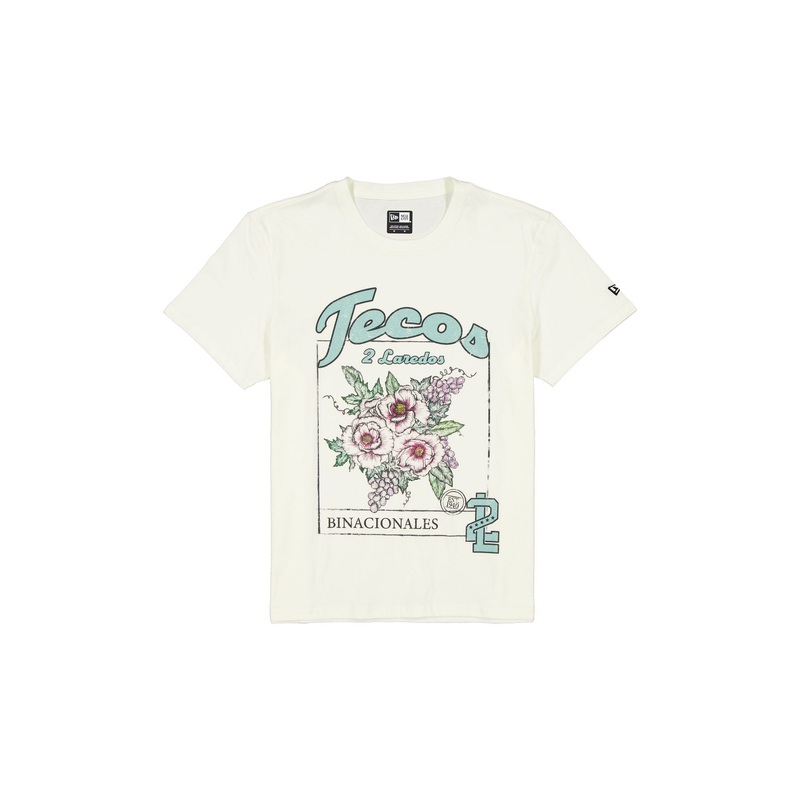 Tecolotes de los Dos Laredos Stone Floral T-Shirt