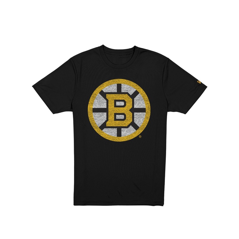Boston Bruins Wash Logo Short-Sleeve T-Shirt