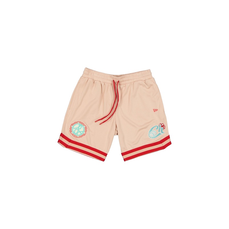 Charros de Jalisco Pale Pink Floral Shorts