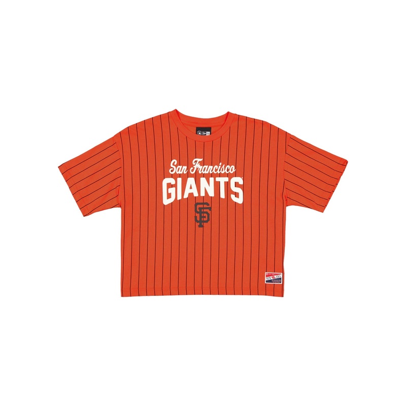 San Francisco Giants Throwback Pinstripe Women’s T-Shirt