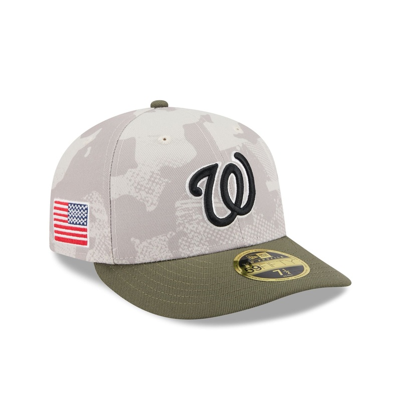 Washington Nationals Armed Forces Day 2025 Low Profile 59FIFTY Fitted Hat