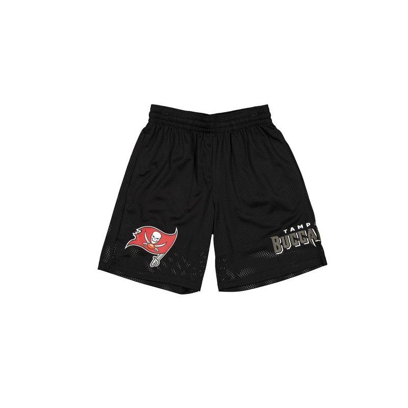 Tampa Bay Buccaneers Mesh Black Shorts