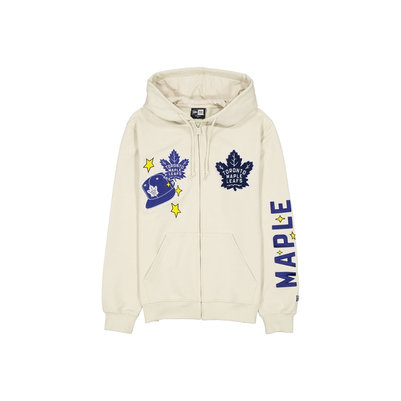 Toronto Maple Leafs Stone Logo Select Full-Zip Hoodie
