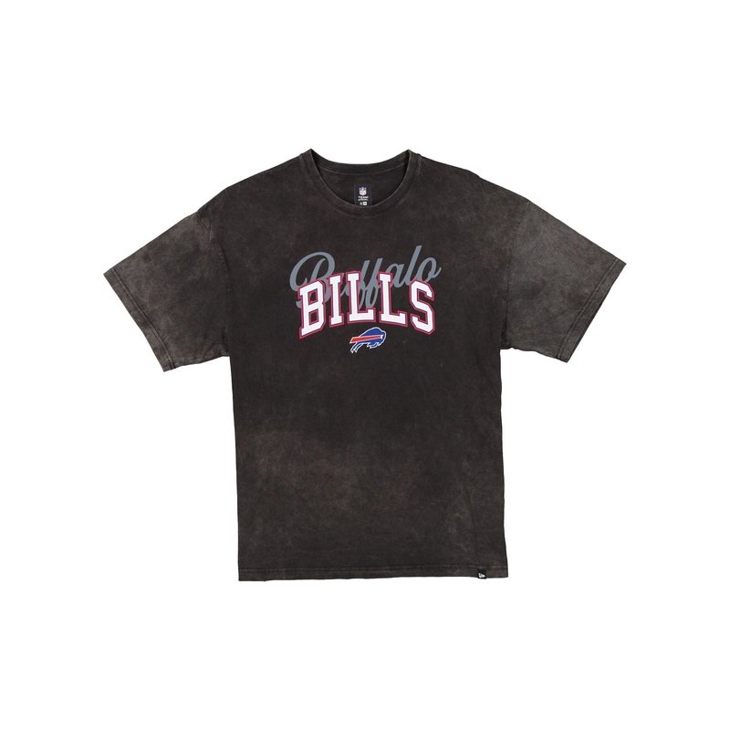 Buffalo Bills Women’s Oversized Washed Black T-Shirt