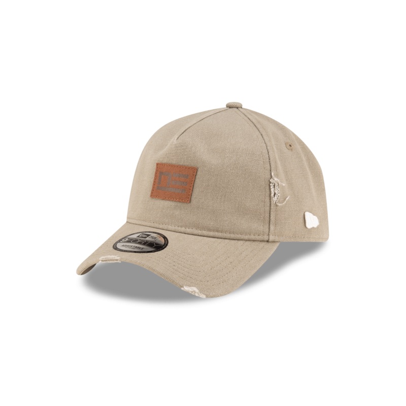 Forge Leather Patch Overland Trek 9FORTY A-Frame Adjustable Hat